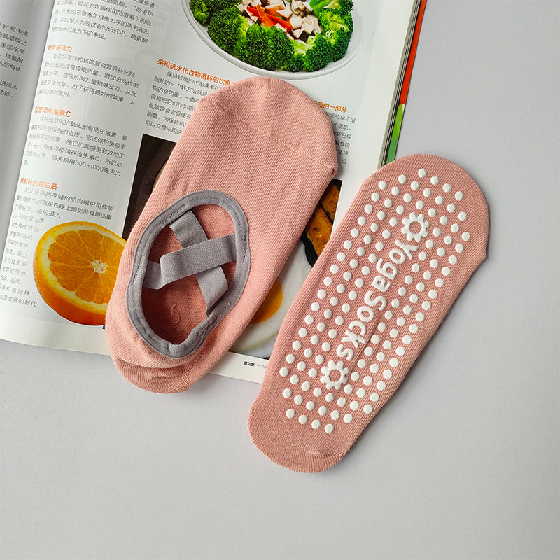 女性用プロフェッショナルヨガ滑り止めピラティスソックス 初心 - Pilate Yoga Workout のレビューと価格