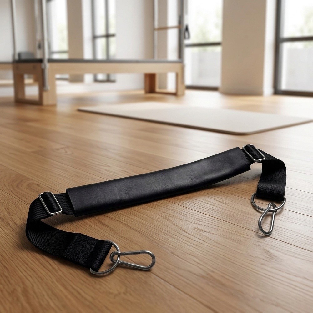 金属製のリングフックが付いたウェビング素材のピラティス用フッ - Pilates & Yoga Vida のレビューと価格