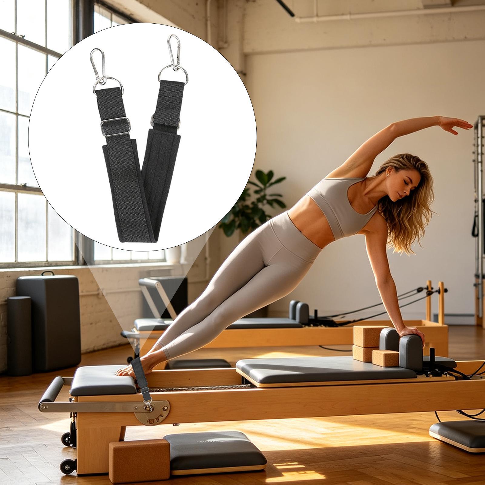 リフォーマーフットストラップ ダブルループ 厚手 滑り止め  - Pilates & Yoga Vida のレビューと価格
